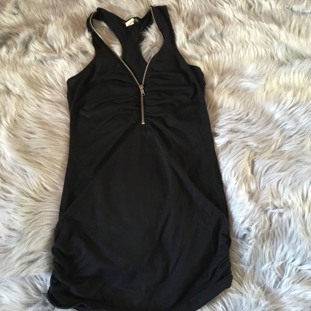 Sexy black tank top